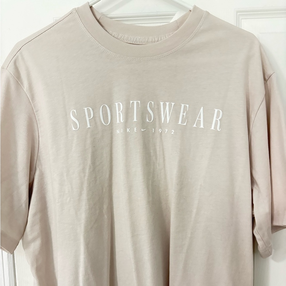 ‼️SOLD‼️ Nike women’s Sportswear Tee in Light Beige